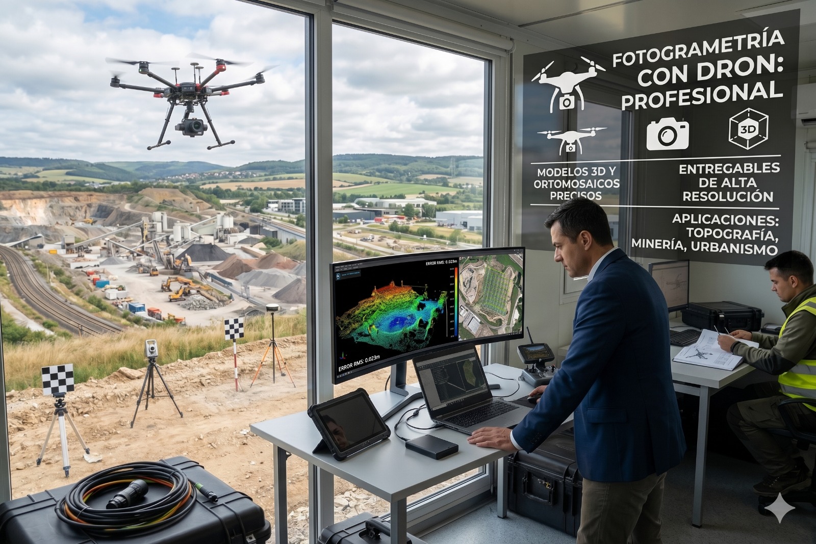 Fotogrametría con Drones